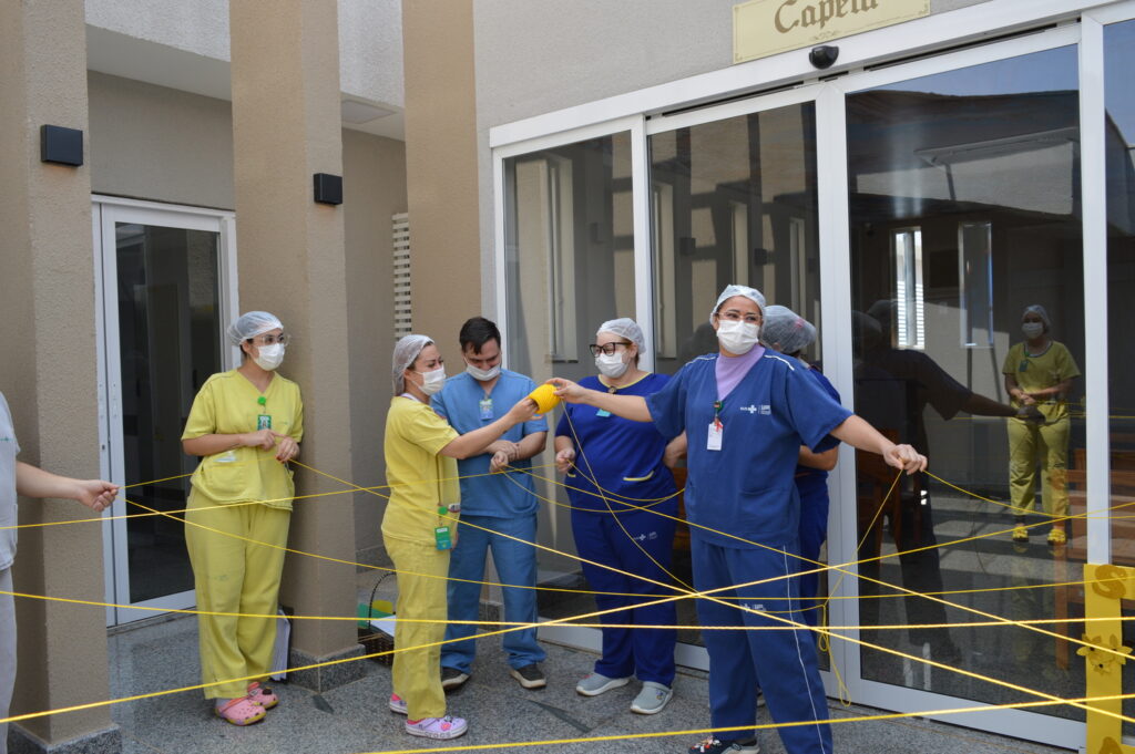 Hospital Estadual de Trindade - Hetrin, unidade gerida pelo Instituto de Medicina, Estudos e Desenvolvimento (IMED) realizou diversas atividades com colaboradores na Semana da Saúde Mental
