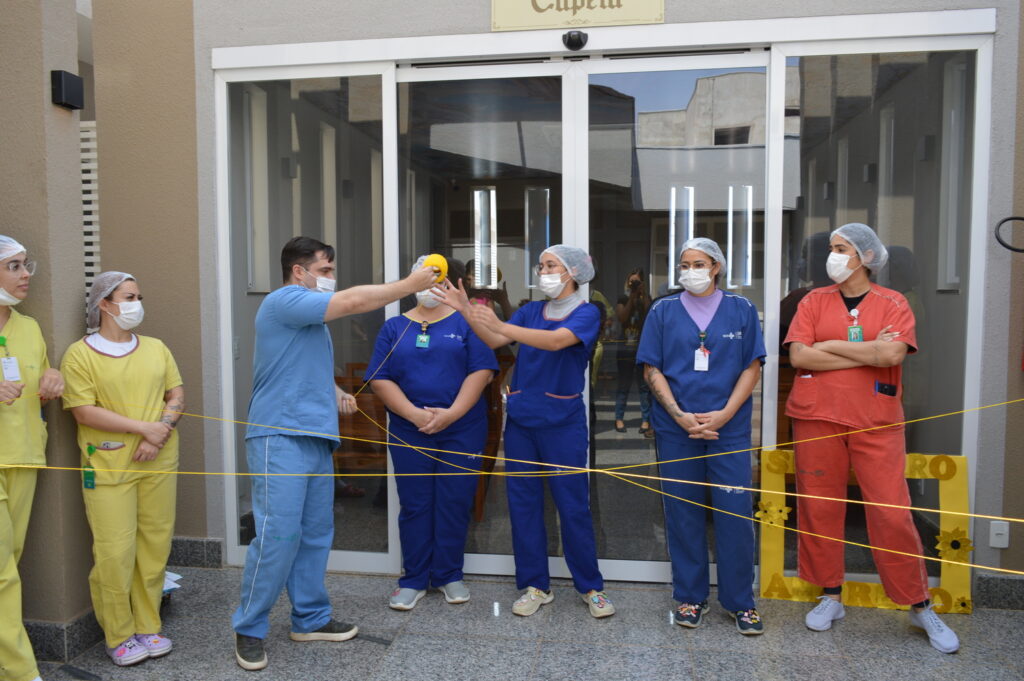 Hospital Estadual de Trindade - Hetrin, unidade gerida pelo Instituto de Medicina, Estudos e Desenvolvimento (IMED) realizou diversas atividades com colaboradores na Semana da Saúde Mental
