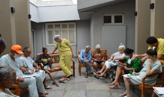 Projeto Cuidar e Mover promovido pelo Hospital Estadual de Trindade - Hetrin, unidade gerida pelo Instituto de Medicina, Estudos e Desenvolvimento - IMED