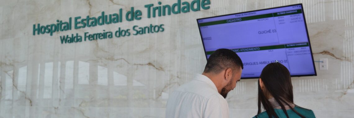 Hospital Estadual de Trindade (Hetrin), se destaca com a equipe de saúde e o atendimento humanizado aos pacientes.