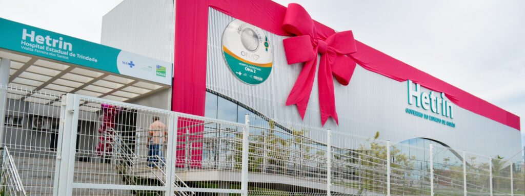 Hospital Estadual de Trindade (Hetrin) é evidenciando na excelência no atendimento do Sistema Único de Saúde (SUS). Unidade gerida pelo Instituto de Medicina, Estudos e Desenvolvimento - IMED.
