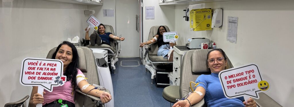 O Hospital Estadual de Trindade (Hetrin) realizou uma campanha de doação de sangue, coletando 79 bolsas que podem ajudar 316 pessoas e incentivando novos voluntários.